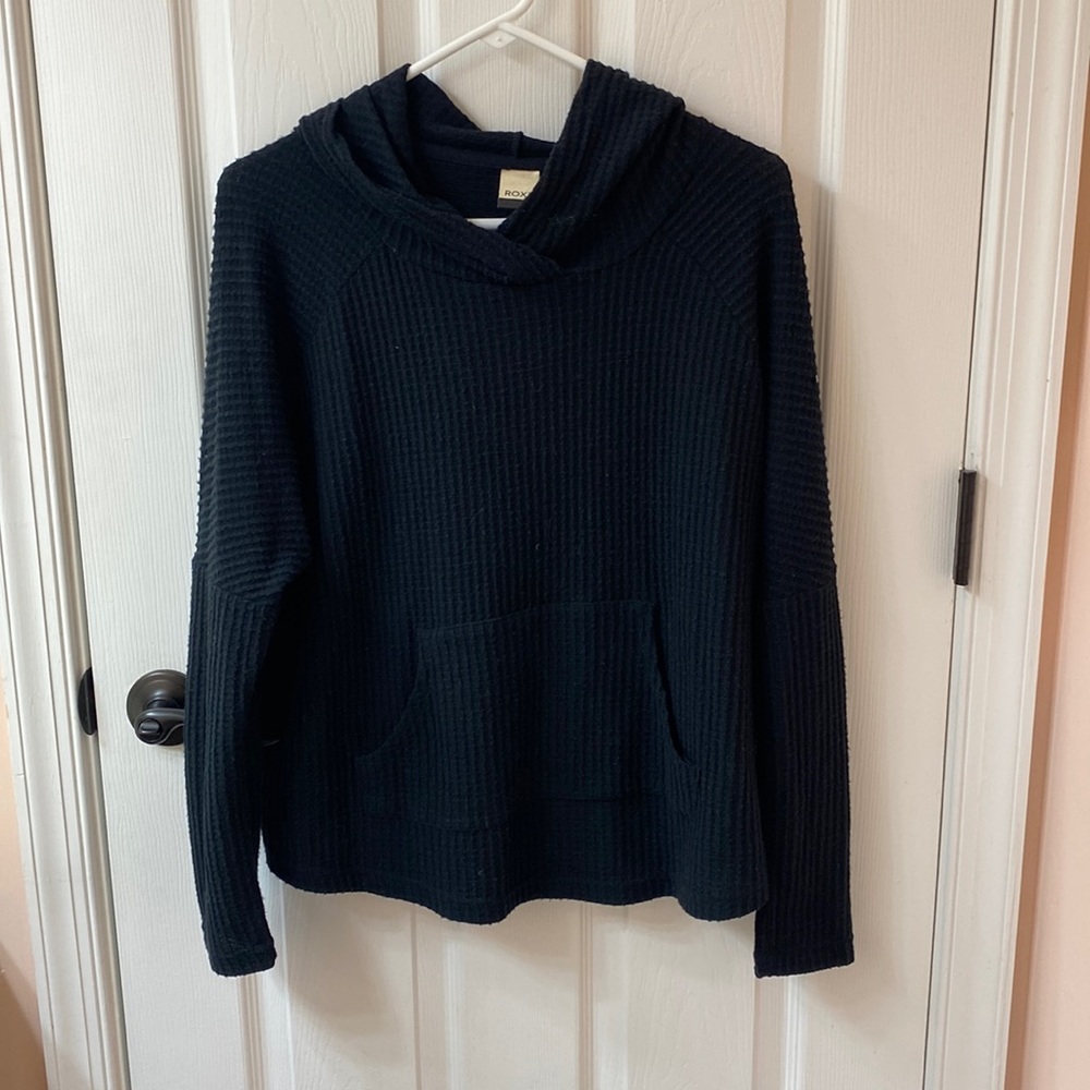 Roxy waffle sweatshirt